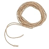 CHICAMPERA Selbstgemachtes Sisalseil 10m für Katzenkratzbaum Natürliches Juteseil zum Kratzen und...