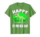 Dinosaurier St Patricks Day Happy St Pat Trex Day Jungen Kinder T-Shirt