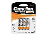 4 x Akku Batterie Camelion AAA 1100mAh kompatibel mit Festnetz Telefon Siemens Gigaset SX550i, S67H,...