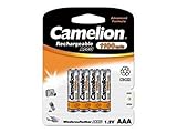 4 x Akku Batterie Camelion AAA 1100mAh kompatibel mit Festnetz Telefon Siemens Gigaset SX550i, S67H,...