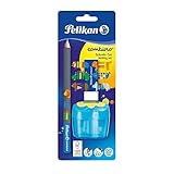 Pelikan Combino Schulset, ergonomischer dreieckiger Bleisstift B, Radierer, Doppellochspitzer, 1...