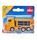 siku 1309, Winterdienst-Fahrzeug, Metall/Kunststoff, Orange, Abnehmbare Streuerabdeckung