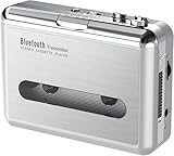 Bluetooth Kassettenplayer, Tragbarer Kassettenspieler mit Bluetooth-Ausgang für...