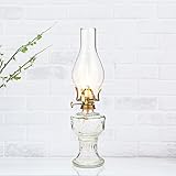 32cm Glas Petroleumlampe Öllampe Glas Klassische Retro-Dekoration Lampe Hochzeit Urlaub Dekoration...