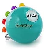 PEZZI - Gymnastikball Original Pezziball Standard 65cm Ø – Sitzball für Therapie, Sport & Büro...