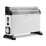 TROTEC Konvektor Heizung TCH 22 E – Heizleistung 750 W / 1250 W / 2000 W – Elektro Heizkörper...