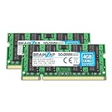 BRAINZAP 8GB (2X 4GB) DDR2 RAM SO-DIMM PC2-6400S 2Rx8 800 MHz 1.8V CL6 Notebook Laptop...