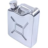 PENGY Mini-Flachmann aus Stahl, 150 ml, für Likör, Whisky, Alkohol