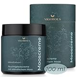 Vigorous Moossalbe® - 100 ml - Anti Aging Creme mit hochwirksamen Isländischem Moos - pflegende...