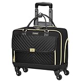 Ytonet Business Trolley Damen mit 4 Spinner-Räderm, Laptop Trolley 17.3 Zoll für Damen,...