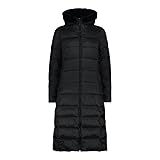CMP, COAT FIX HOOD, 34K0046F, Basic Black, D34, Woman