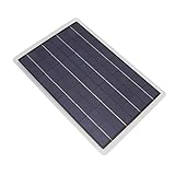 Solarpanel Ladegerät Kit 20 W Hocheffizientes Monokristallines Silizium ABS Solarpanel 18 V 50 A...