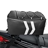 Virtcooy Motorradtaschen für die Rückbank | Reflektierende Motorrad-Hecktasche | Gepäcktasche...