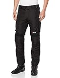 Herren Motorradhose mit Protektoren und Reflektoren – Textil Motorrad Hose für Sommer und Winter...