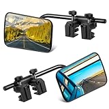2 Stück Universal-Wohnwagenspiegel, Abschleppspiegel, Einstellbar und Passend für alle Gängigen...