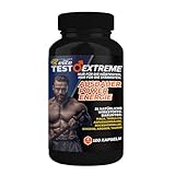 Italian Elite® Testo Extreme 120 Kapseln Maca 8000 mg. Natürlicher Booster mit Tribulus,...