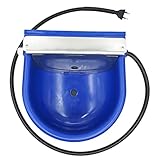 Beheizte Tränke für Pferde, für den Außenbereich, automatisch, mit verstellbarem Schwimmerventil...