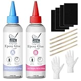 INNOVAYOU Langsam Golf Epoxidharz Kleber 8.8 oz, Transparentes Golf Epoxy Kleber,...