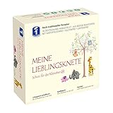 Feuchtmann 628.1516 - MEINE LIEBLINGSKNETE 4 Farben Kinder Knete in 150 g Dosen inkl. einer...