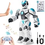 VEVOR RC-Roboter Spielzeug für Kinder, 2,4GHz, programmierbare Fernbedienung mit Gestenerkennung...