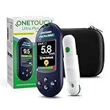 OneTouch Ultra Plus Reflect Blutzucker-Messgerät (mmol/l) I Diabetes-Testset (Zucker-Krankheit) I 1...