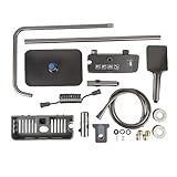 Zerodis Hochdruckregen Duschsystem, Thermostatische Steuerung, Mehrfunktionswasserleistung, Einfache...