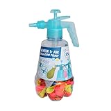 alldoro 60200 Pumpe für Wasserbomben oder Luftballons, für Kinder ab 8 Jahren - Ballonfüller mit...