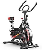 Indoor-Spinbike, stationäres Heimtrainer-Fahrrad, superleise Spinning-Bikes, Fitness-Bike mit...