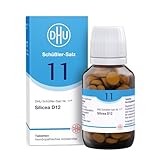 DHU Schüßler-Salz Nr. 11 Silicea D12 – Das Mineralsalz der Haare, der Haut und des Bindegewebes...