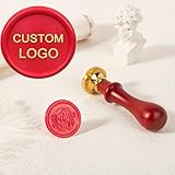 Personalisiertes Wachs-Siegel – personalisiertes Design für Ihr Logo, ideal für versiegelte...