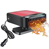 COMBLU Tragbare Autoheizung, 12V 200W Auto Heizung, Schnelle Heizung und Kühlung für Auto...