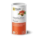 Raab Vitalfood® Bio Hagebutten Pulver (250 g) - Premium-Sorte AP-4® Hagebutte aus dem Süden von...