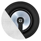 Audac CELO8 Einbaulautsprecher, rund, 1x8, 1x1, 80W/8Ohm, weiß