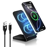 Google Pixel Wireless Charger Stand, 15W Schnelles Kabelloses Ladegerät Handy Ständer, Induktive...
