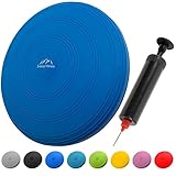 EVEREST FITNESS Balance Kissen - Luftkissen mit 33 cm Durchmesser - Ballsitzkissen zur Stärkung der...