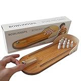 Mini Spiele Bowlingkugel Tipp Kick Spiel Bowling Mitgebsel Mini Bowling Ball Tisch Desktop Bowling...