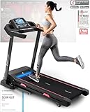 Sportstech F31s Profi Laufband für Zuhause I Premium APP via Bluetooth I LED & Tablethalterung I...