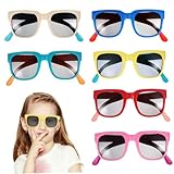 VANZACK 6 Stück Faltbare Sonnenbrille im UV Schutz Stylisches Design Robust und Tragbar für Partys...