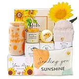 MEIMUCUL Sonnenblumen Geschenk für Freundin,Gute Besserung Geschenke,Wellness Geschenkset...