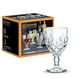 Nachtmann Likörgläser Set 57 ml, 4 Stück, Noblesse, 103748, Schnapsgläser aus Kristallglas,...