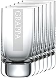 Miriquidi Grappagläser 12er Set Serie COOLGLAS Grappa | 5cl Schott Glas | Spülmaschinenfest durch...