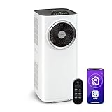 Klarstein Kraftwerk Smart 10K Mobiles Klimagerät – 10000 BTU, 29-49 m², App & Alexa Steuerung,...