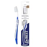 Dr.BEST Original Zahnbürste, Hart (1 Stück), für die tägliche Reinigung mit bewährtem Dr.BEST...