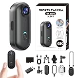IonicSwift Kamera – Freisprech-Pov-Kamera für Reiter, I3 4K Daumen-Action-Cam mit Clip,...