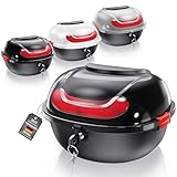 Mihoho Fahrradkoffer für alle Gepäckträger, abschließbare wasserdichte Fahrradbox | Helmkoffer |...