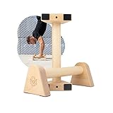 Müller & Blum Premium Holz Liegestützgriffe/nachhaltige und rutschfeste Calisthenics...