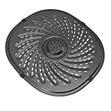 Luftbraten Grillpfanne, Ersatzschaltplatte Non 23x25 Cm Stick Rack Piatto Friggitrice mit...