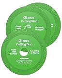 FUGLUS 3 Stück Glasschneider, Dünn Diamantscheibe 125 mm x 22,23 mm Sägeblatt-Rad Trennscheibe...