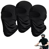 TNSOYCA 3 Stück Sturmhaube,Balaclava für Herren/Damen,Skimaske,UV-Schutz, Motorrad und Fahrrad...