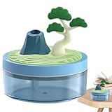 Air Humidifier with Decoration, Quiet Table Humidifier, Auto Shut-Off Humidifier, Cool Mist...